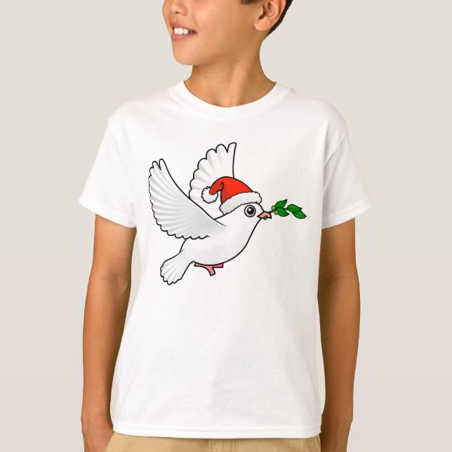 Camiseta Dove de Paz de papais noeis (Frente)