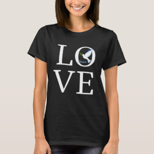 Camiseta Dove Of Peace Love Peace Dove