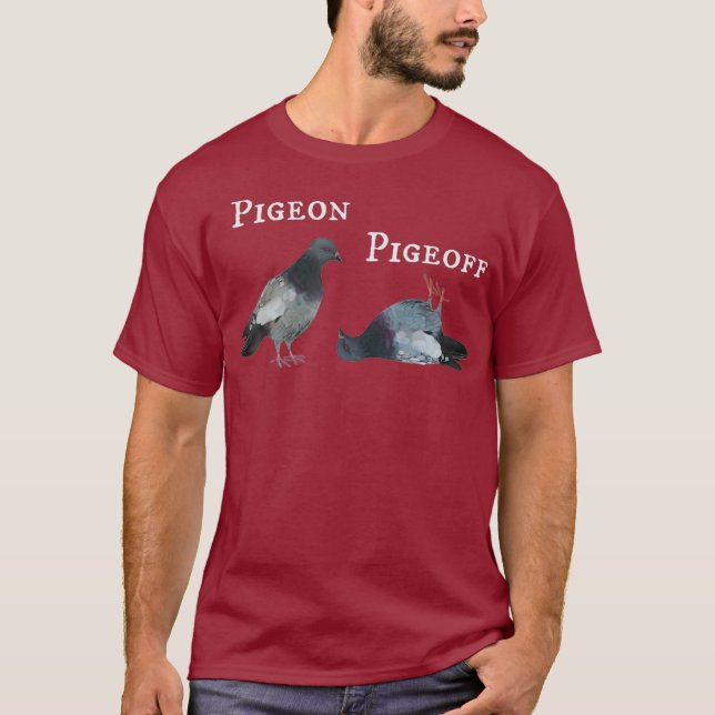 Camiseta Dove Pigeoff em D010-0338A (Frente)