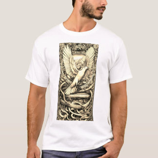 Camiseta Dove se livrando de cobra