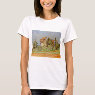 Camiseta Dovecote em Montbriant - Paul Cezanne - c1888