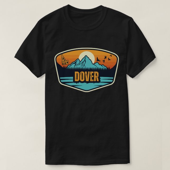 Camiseta Dover, Idaho (Frente do Design)