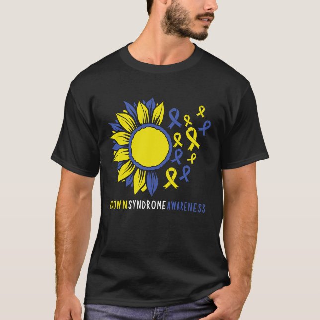 Camiseta Down Syndrome Awareness Great World Down Syndrome  (Frente)