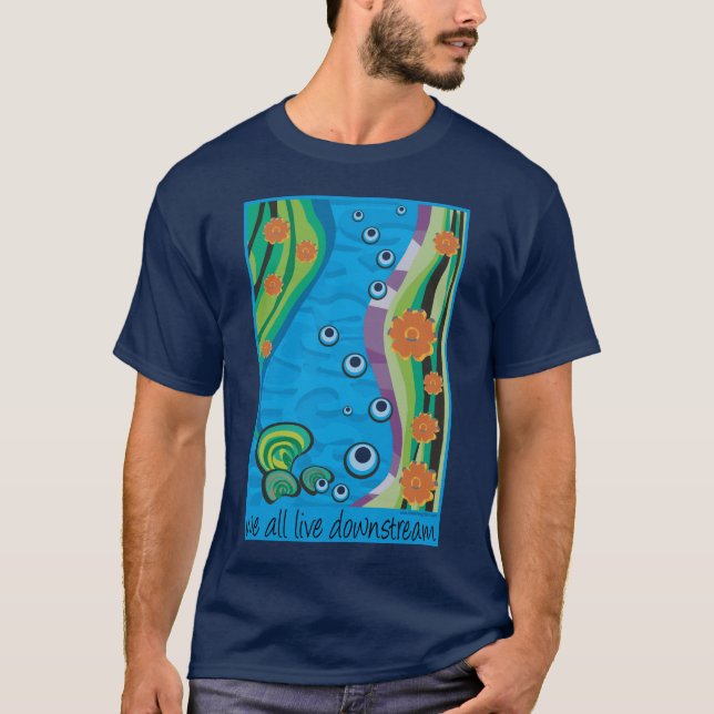 Camiseta Downstream (Frente)