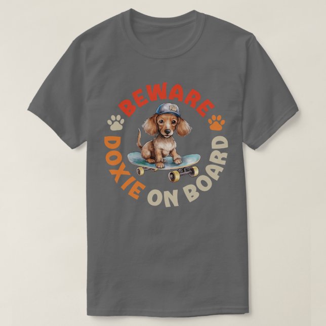 Camiseta Doxie (Frente do Design)