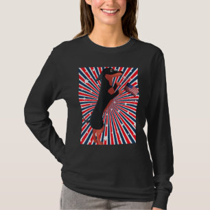 Camiseta Doxie Independence Day Cute Dachshund Wiener Dog