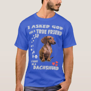 Camiseta Doxie Puppy Wiener Weenie Dog Miniatura do Pai Mã
