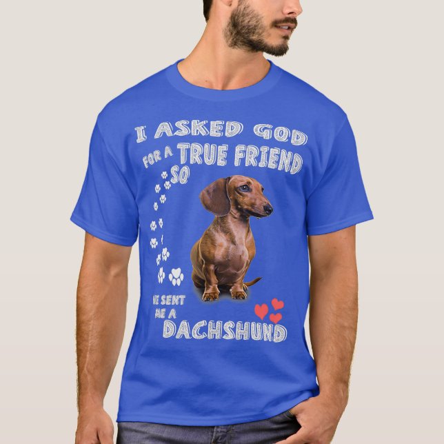 Camiseta Doxie Puppy Wiener Weenie Dog Miniatura do Pai Mãe (Frente)