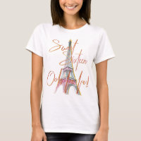 Doze Anos Paris Torre Eiffel Ooh La La