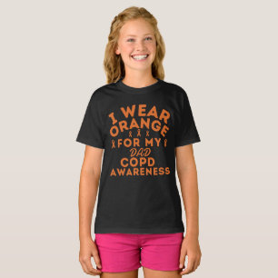 Camiseta DPOC Conhecimento Personalizado Eu Visto Laranja P