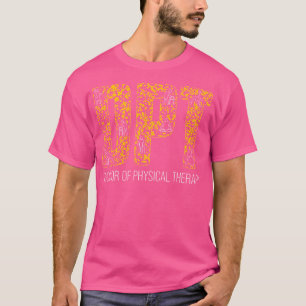 Camiseta Dpt Médico De Fisioterapia Por Terapia Física