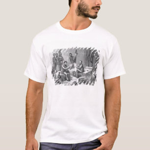 Camiseta Dr. David Livingstone (1813-73) e Sr. Henry Mort