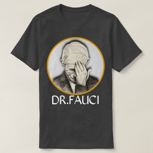 Camiseta dr fauci 5 (Frente do Design)