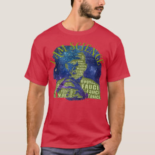Camiseta Dr. Fauci Eu Sou Alienígena Espacial da Ciência co