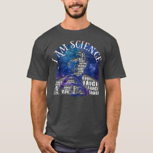 Camiseta Dr. Fauci Eu Sou Alienígena Espacial da Ciência co