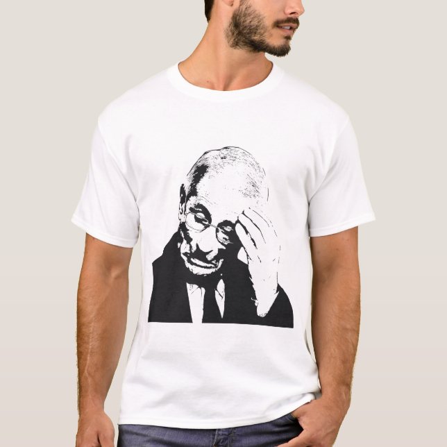 Camiseta Dr. Fauci Facepalm (Frente)