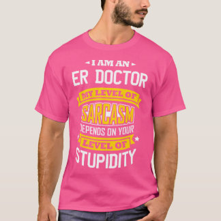 Camiseta Dr. Idea Engraçado Piada De Sarcasmo Médico Ou Méd