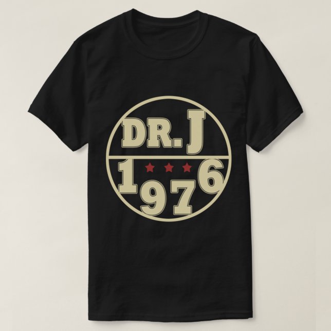 Camiseta Dr. J 1976 T-Shirt (Frente do Design)