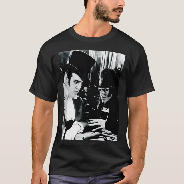 Camiseta Dr Jeckyll e Mr Hyde imagem antiga de Mr Hyde (Frente)