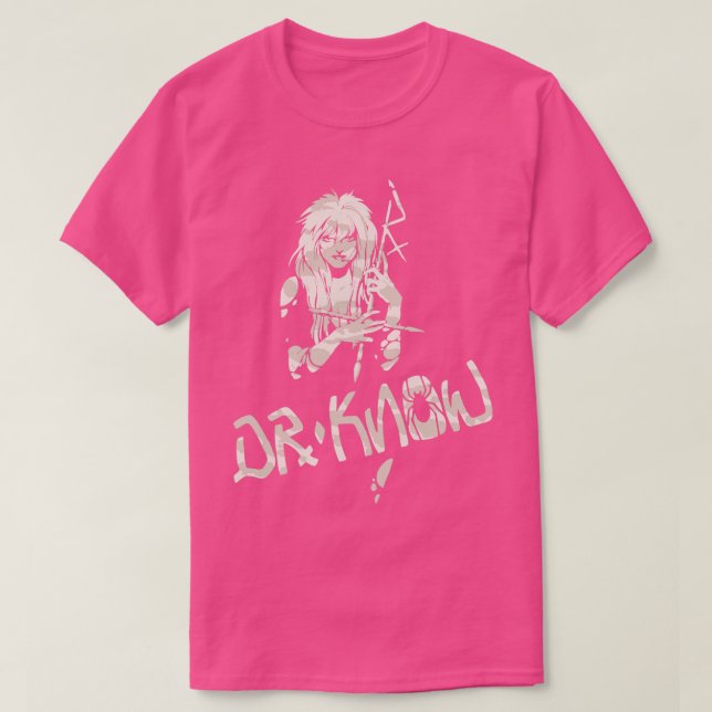 Camiseta Dr. Know (Frente do Design)