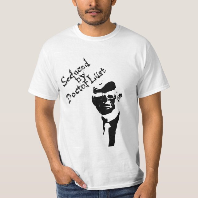 Camiseta Dr. Lüst e chefes do t-shirt do ESA (Frente)