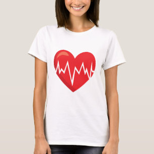 Camiseta Dr ou Enfermeiro Pulsação T-Shirt Visto Casual