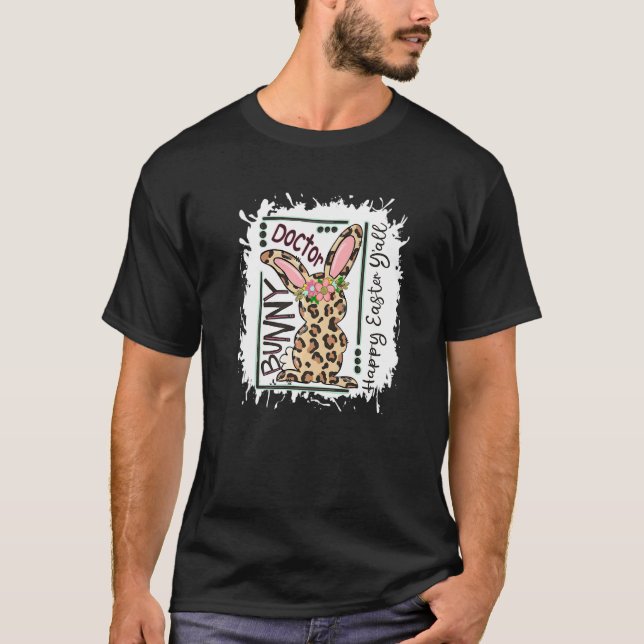 Camiseta Dr. Páscoa Bunny Doutor Vida Feliz Eas (Frente)