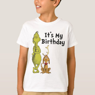 Camiseta Dr. Seuss Aniversário de Inverno do Grinch