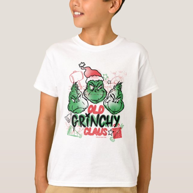 Camiseta Dr. Seuss | Antigo Grpolegadas Claus (Frente)