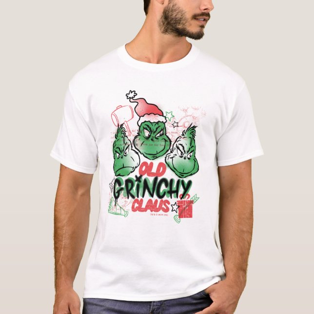Camiseta Dr. Seuss | Antigo Grpolegadas Claus (Frente)