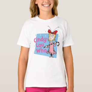 Camiseta Dr. Seuss Cindy-Lou Who - Candy Cane