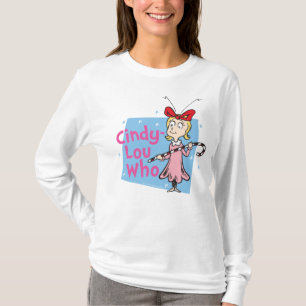 Camiseta Dr. Seuss Cindy-Lou Who - Candy Cane