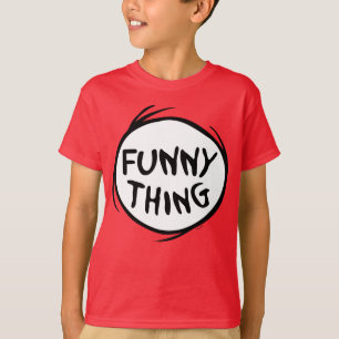 Camiseta Dr. Seuss   Coisa Dois - Coisa Engraçada