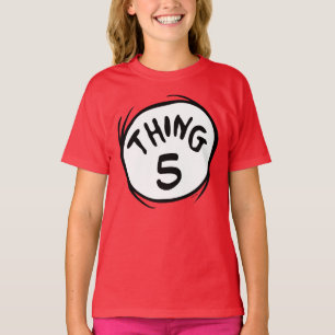 Camiseta Dr. Seuss Coisa Um Coisa Dois Personalizada