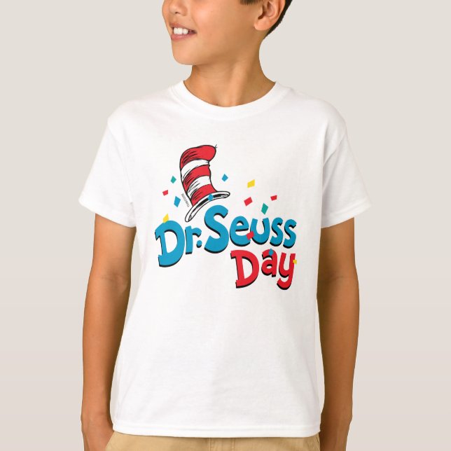 Camiseta Dr. Seuss Day | Confetti (Frente)
