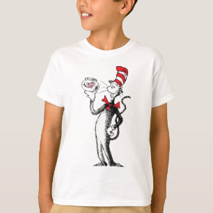 Camiseta Dr. Seuss Gato de Chapéu & Krinklebine