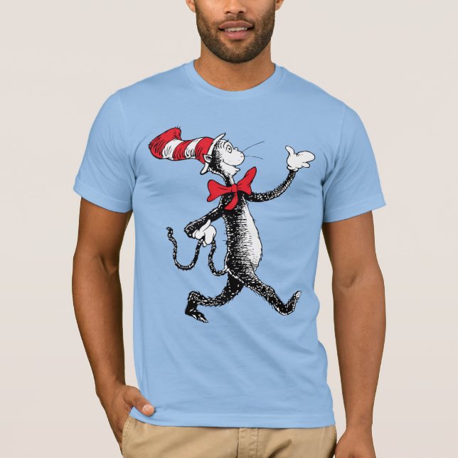 Camiseta Dr. Seuss | Gato na Marcha do Chapéu (Frente)