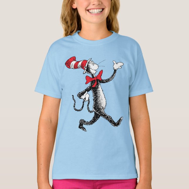 Camiseta Dr. Seuss | Gato na Marcha do Chapéu (Frente)