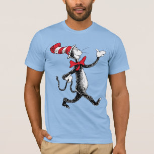 Camiseta Dr. Seuss   Gato no Chapéu Passarela