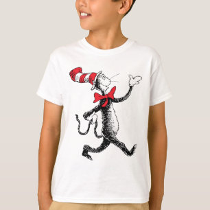 Camiseta Dr. Seuss Gato no Chapéu Passarela