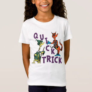 Camiseta Dr. Seuss Gráfico de Halloween do Truque Rápido