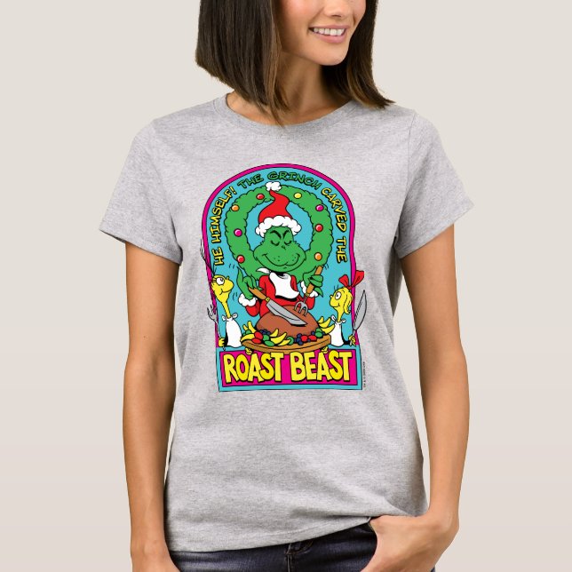 Camiseta Dr. Seuss | Gráfico do Réveillon do Monstro (Frente)