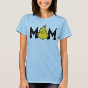 Camiseta Dr. Seuss Grinch Inverno Aniversário Mãe