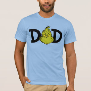 Camiseta Dr. Seuss Grinch Inverno Aniversário Pai