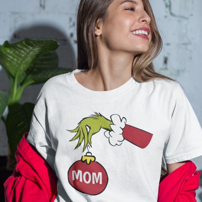 Camiseta Dr. Seuss Grinch | Mãe (Criador carregado)