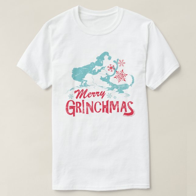 Camiseta Dr. Seuss | Grpolegadas — Grinchmas Felizes (Frente do Design)