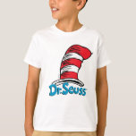 Camiseta Dr. Seuss Hat Logo<br><div class="desc">Celebrate reading with this cute The Cat in the Hat logo.</div>