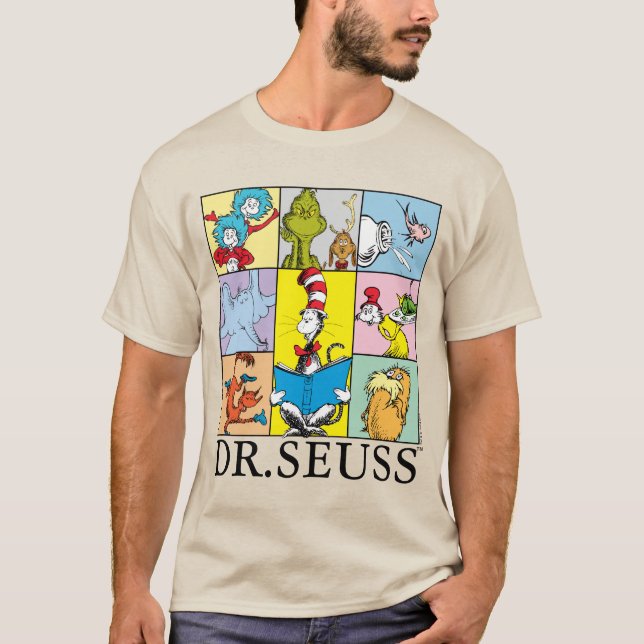 Camiseta Dr. Seuss | Histórias Gráfico (Frente)