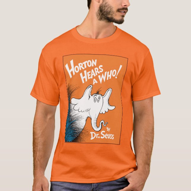 Camiseta Dr. Seuss | Horton Hears A Who The Book (Frente)