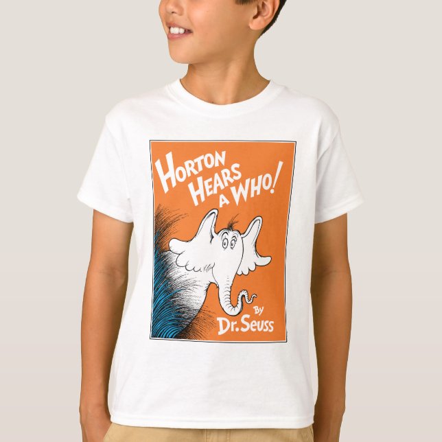 Camiseta Dr. Seuss | Horton Hears A Who The Book (Frente)